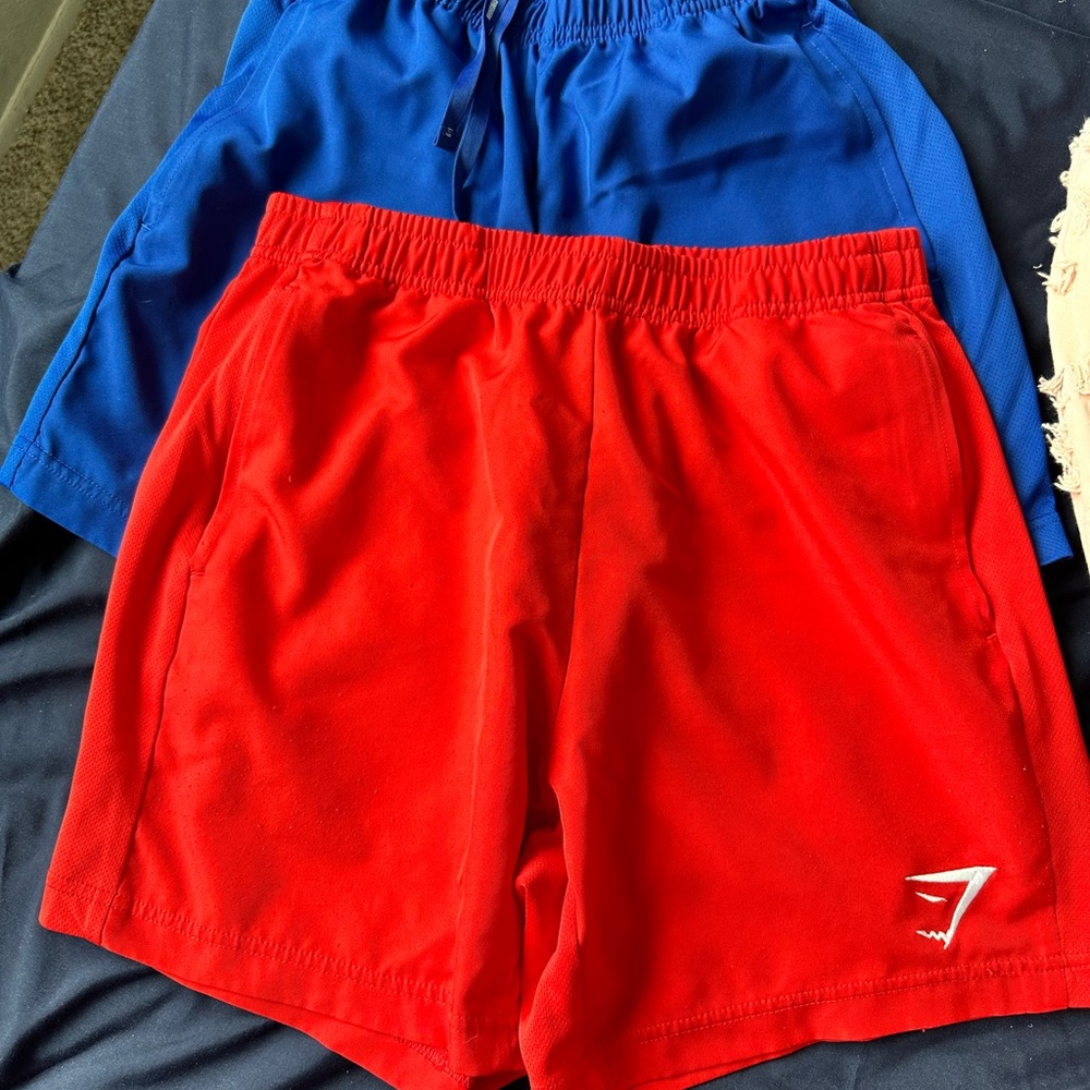 2 Pair Gym Shark Shorts